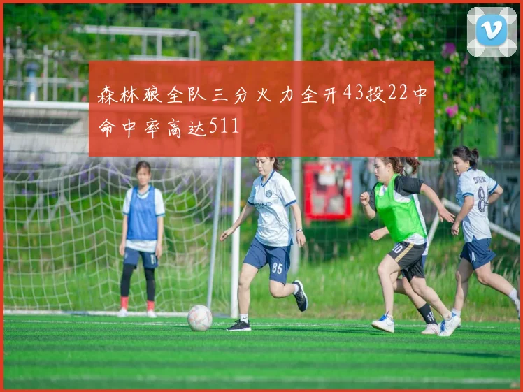 森林狼全队三分火力全开43投22中命中率高达511